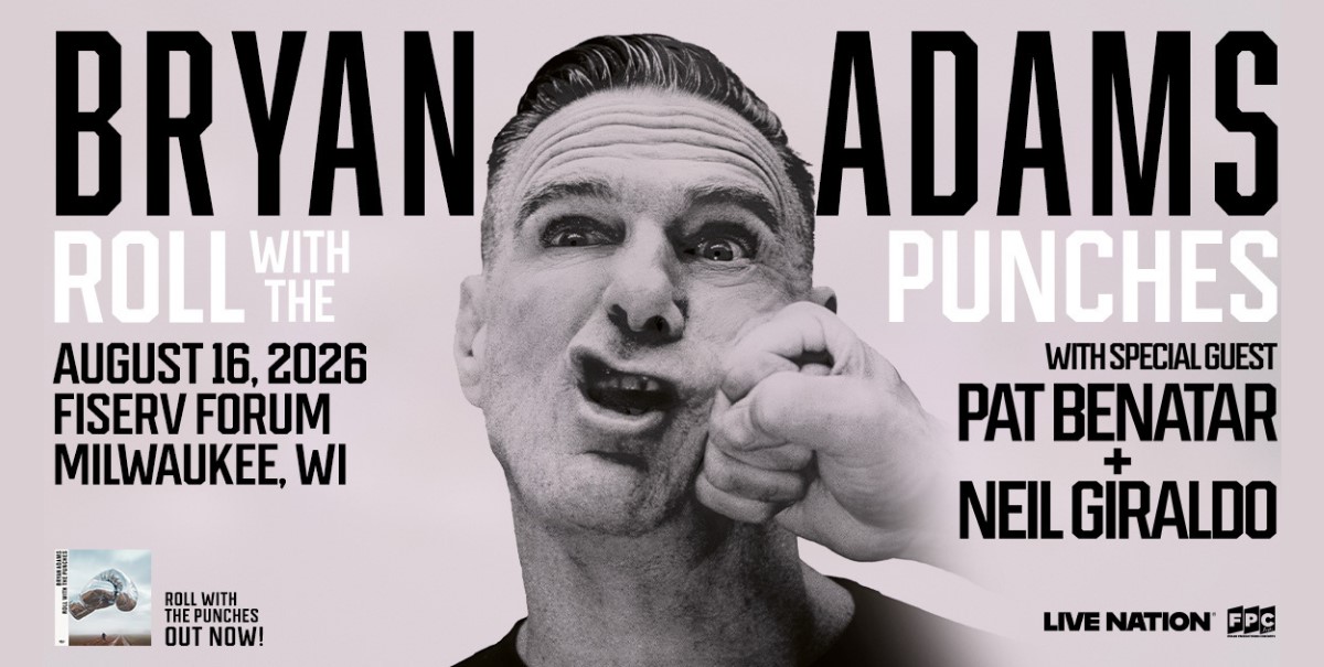Milwaukee Bryan Adams at the Fiserv Forum